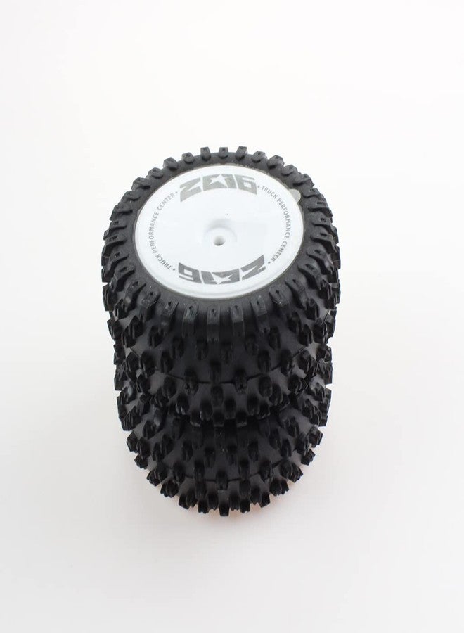KingVal Replacement 2PCS Rear Tire Tyre Wheel RC Spare Parts Compatible with WLtoys 124007 RC Car - Image 4
